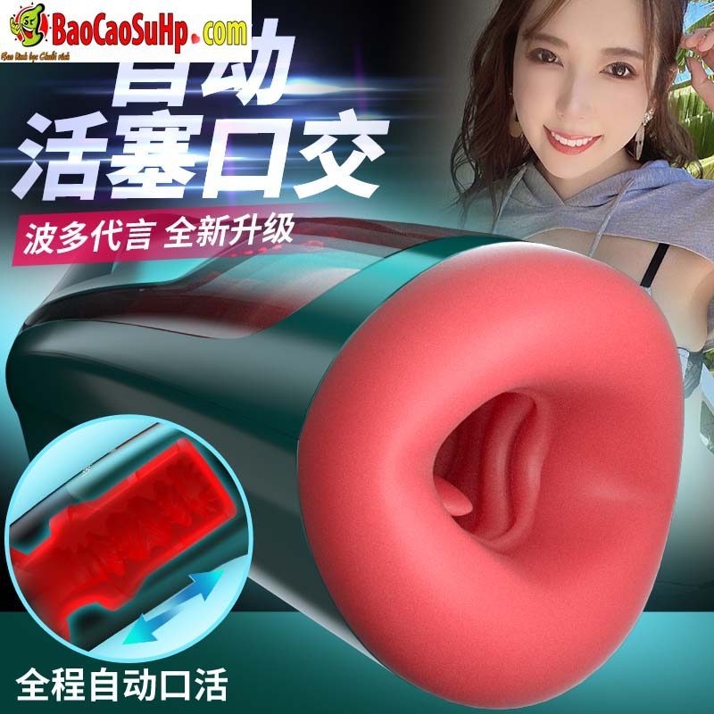 Cốc thủ dâm Leten Thunderstorm Air Burst III mút thụt phát nhiệt mới