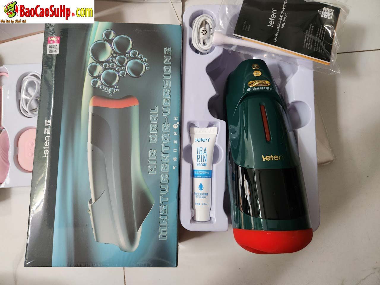 Cốc thủ dâm Leten Thunderstorm III mút thụt nóng tự động Cốc thủ dâm Leten Thunderstorm III mút thụt nóng tự động