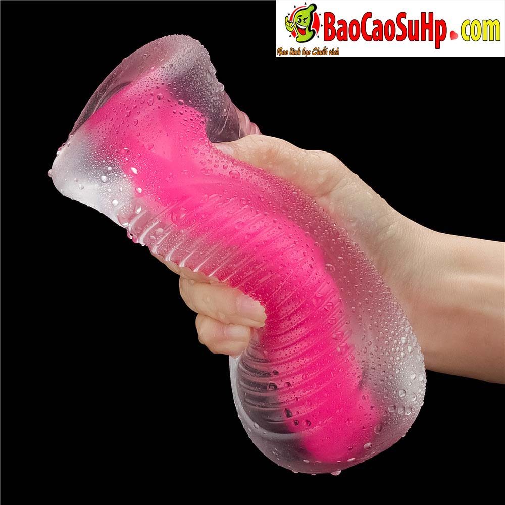 coc thu dam lovetoy LV342041 4 - Âm đạo USA trong suốt phát quang Lovetoy kênh xoắn LV342041
