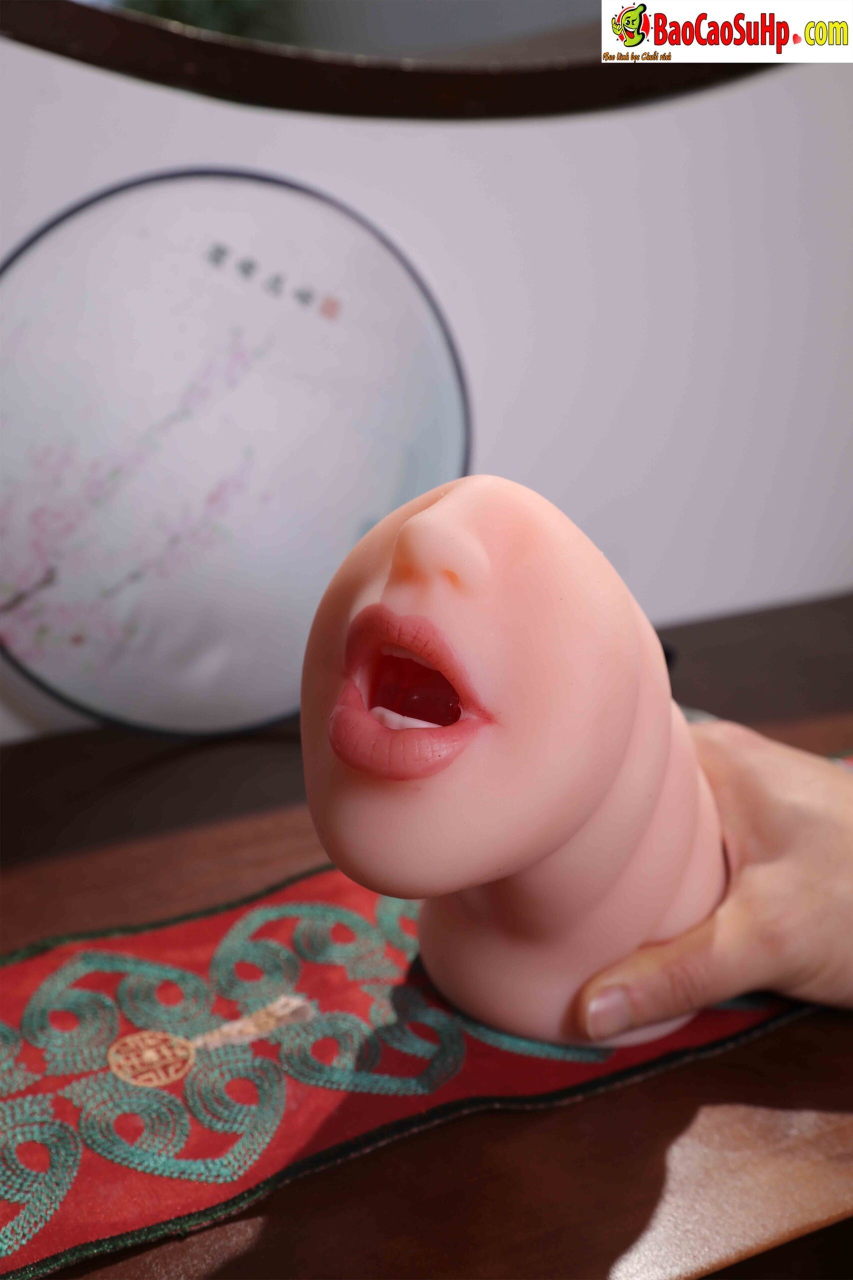 Miệng nguyên khối răng siêu thực vòng bóp khít 1kg đồ chơi