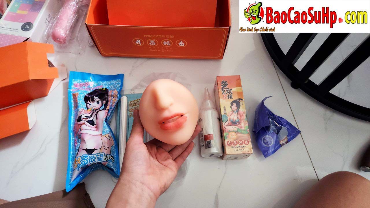 Miệng nguyên khối răng siêu thực vòng bóp khít 1kg đồ chơi