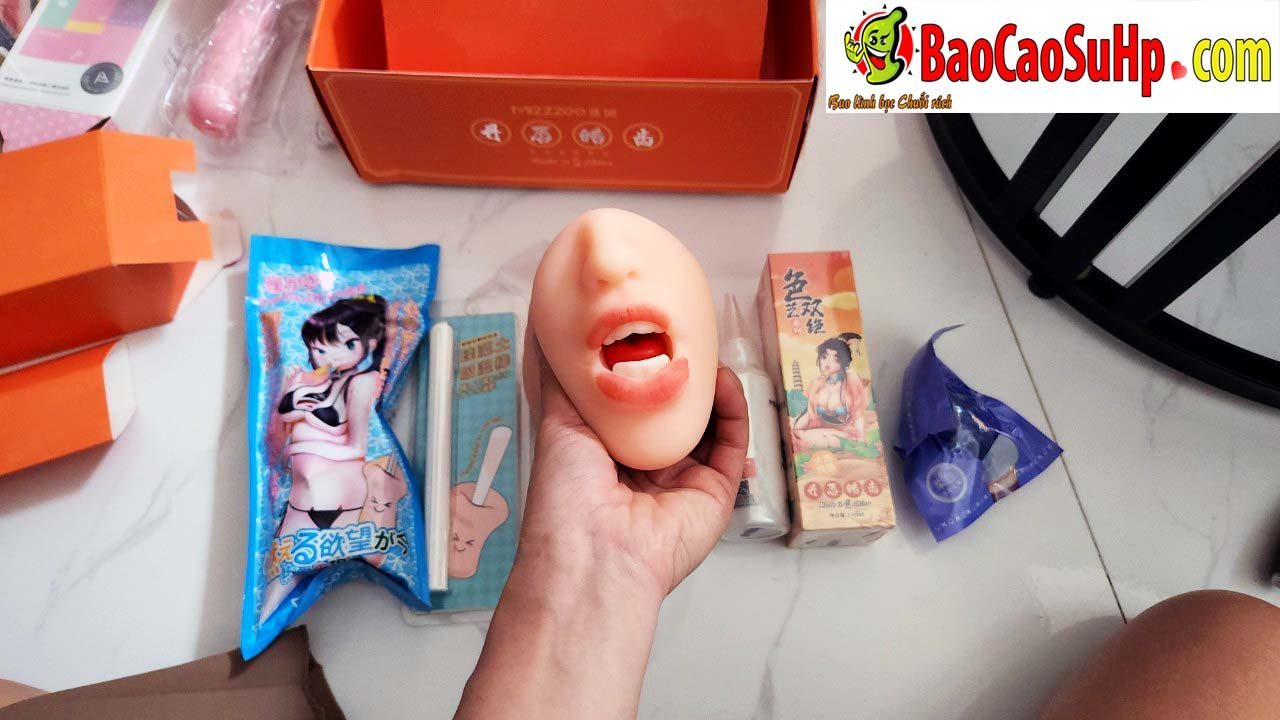 Miệng nguyên khối răng siêu thực vòng bóp khít 1kg đồ chơi