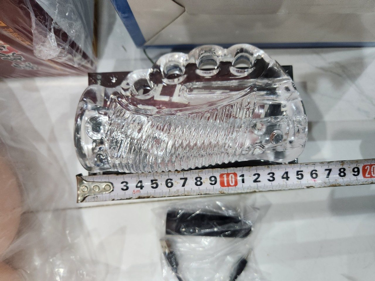 Máy rung cầm tay Galaku Boxing nguyên khối trong suốt sục mạnh