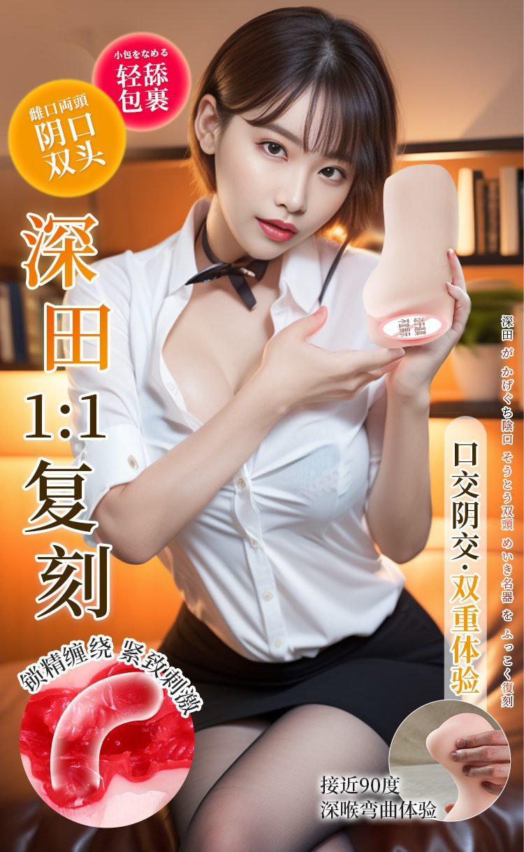Âm đạo Idol Nhật Bản Tokyo Fukada Eimi 2 đầu 920g chất lượng