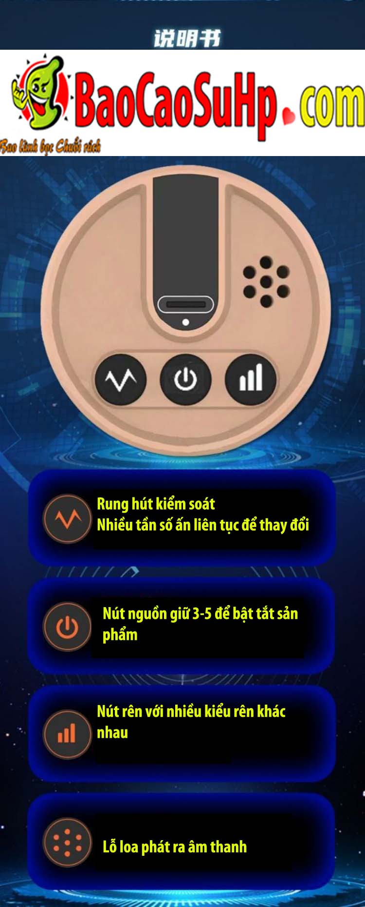 Miệng giả rung hút tự động COC Madeline to đẹp hấp dẫn 12kg