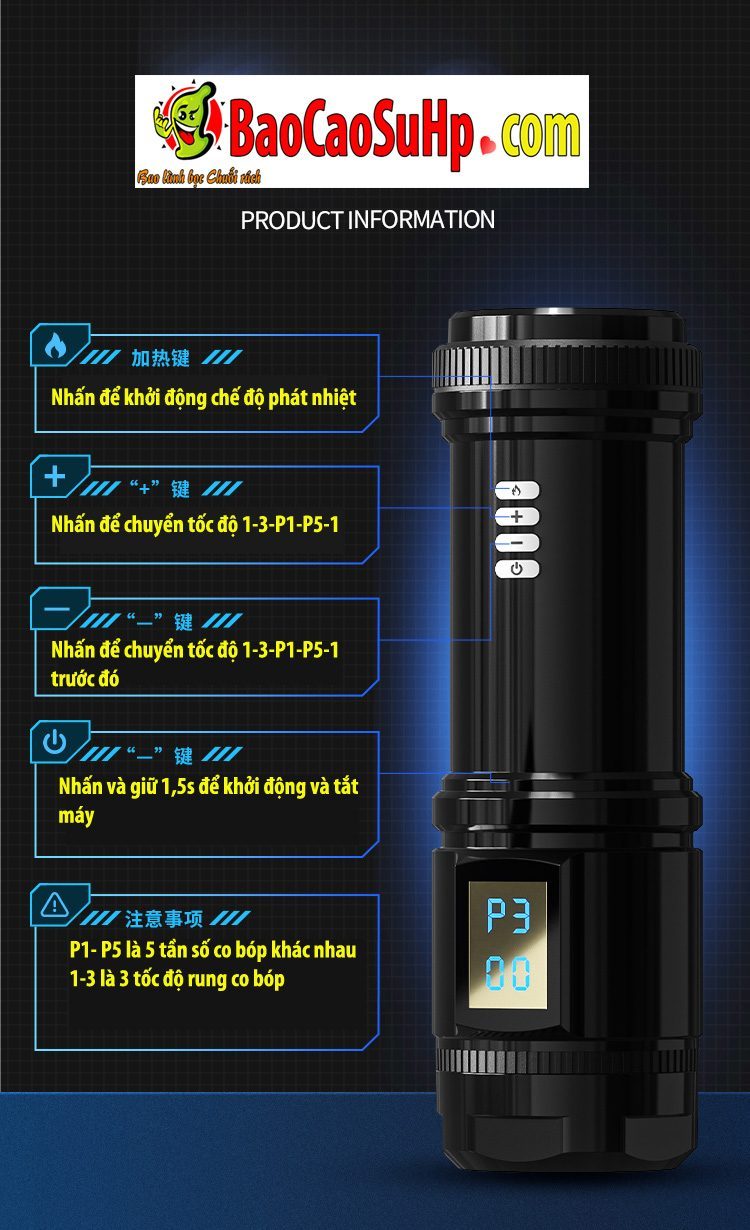 Cốc Thủ Dâm Mystery Ji Galaxy-X Tự Động Phát Nhiệt, Thụt Giật Mạnh