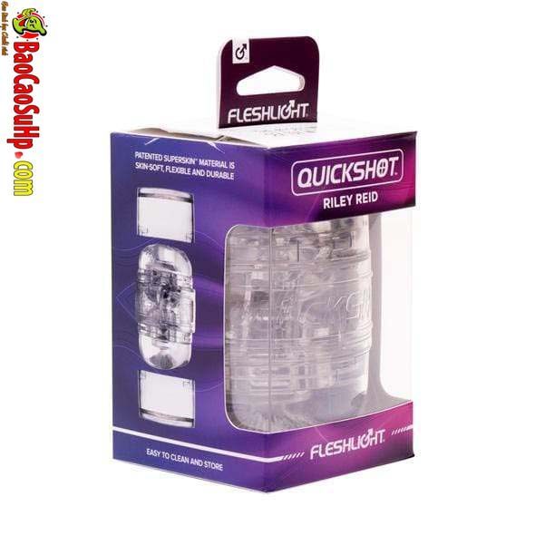 coc thu dam Quickshot Riley Reid Compact Stroker Masturbator 6 - Cốc thủ Fleshlight – Quickshot Riley Reid Compact Stroker Masturbator (Utopia)