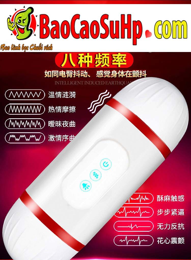 Cốc thủ dâm 2 đầu Cavill nhỏ gọn rung rên tăng khoái cảm nam giới