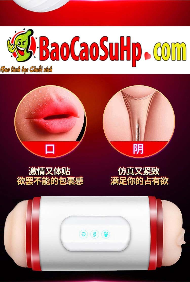 Cốc thủ dâm 2 đầu Cavill nhỏ gọn rung rên tăng khoái cảm nam giới