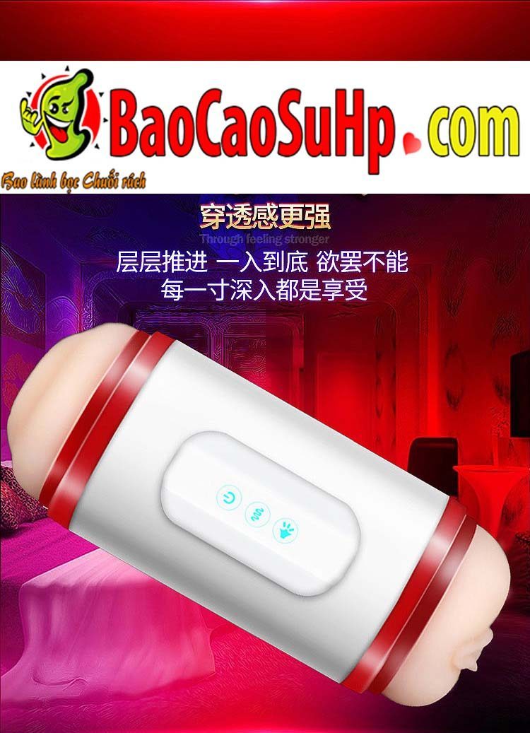 Cốc thủ dâm 2 đầu Cavill nhỏ gọn rung rên tăng khoái cảm nam giới