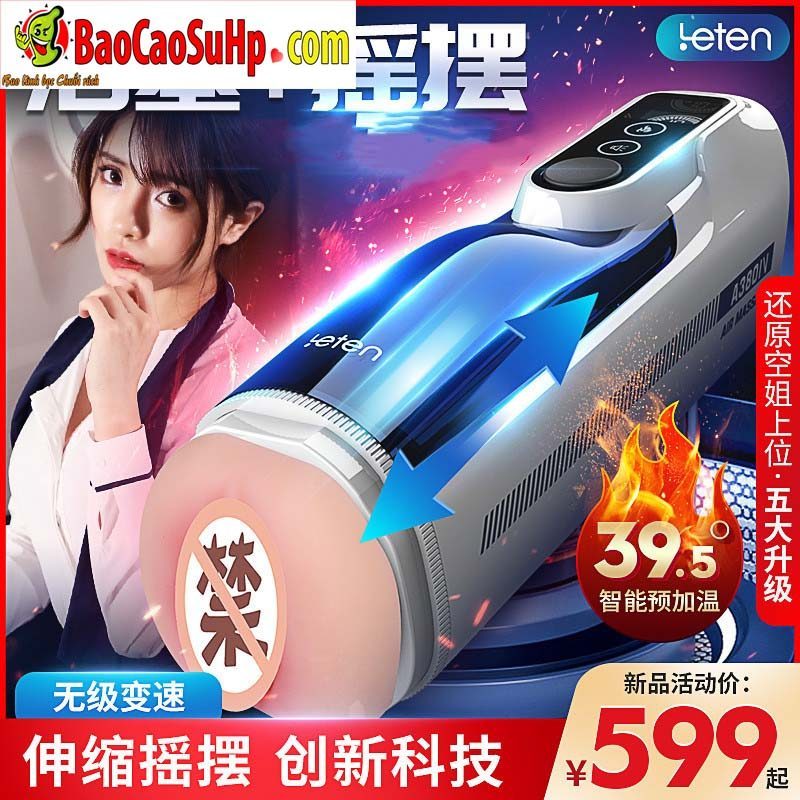 Cốc thủ dâm tự động Leten A380 III Version 4 quốc tế nâng cấp