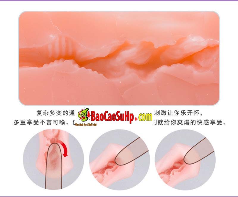 Âm đạo 3D cầm tay ChonDler giá rẻ chất lượng cao kích thích
