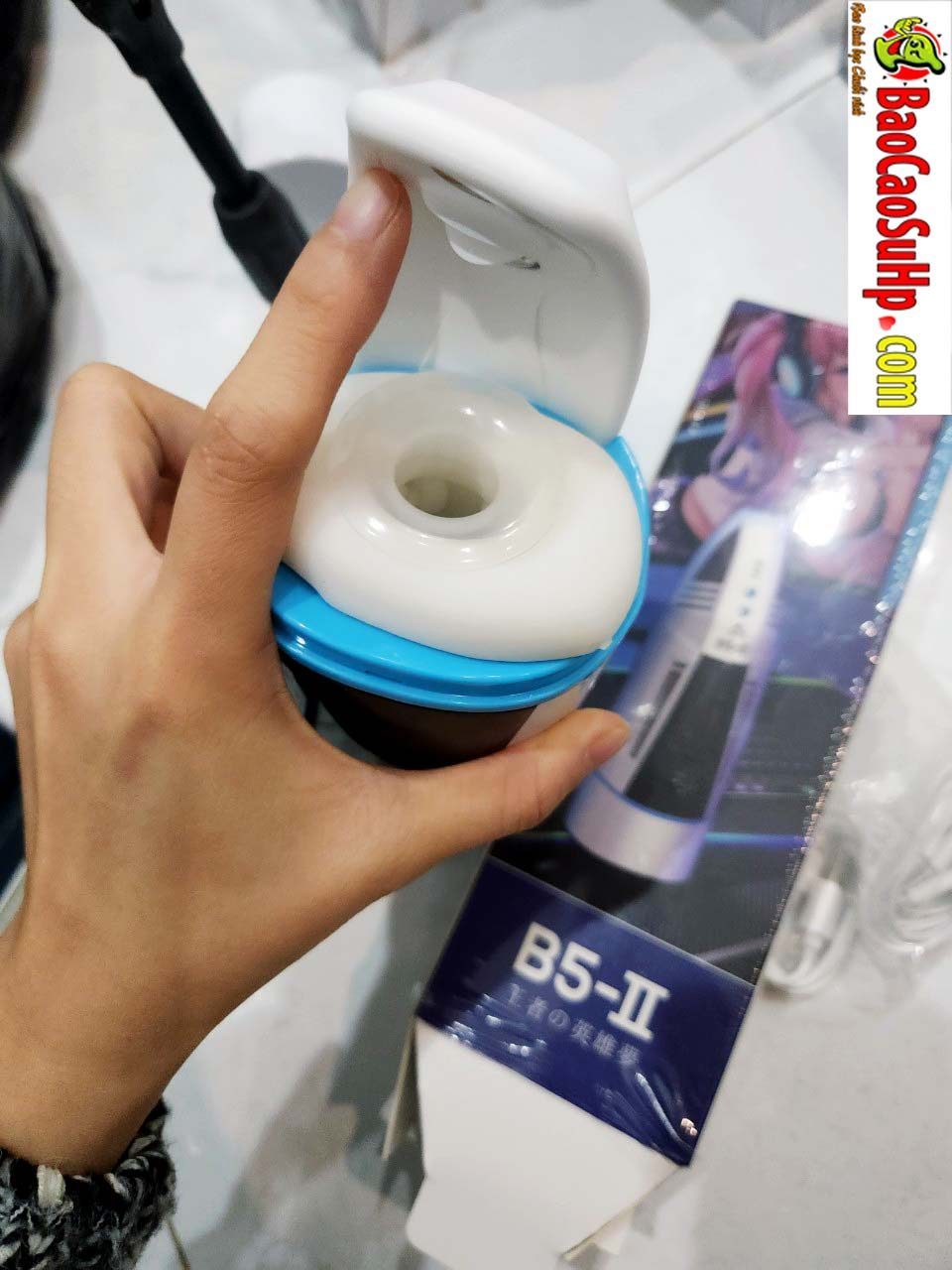 MrB 5 Patrick cốc rung tự động hút kích thích tê liệt cậu bé