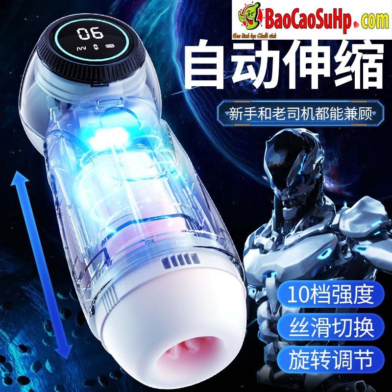Cốc Thủ Dâm Tự Động Mizzzee Universe Cup Hút Thụt Nhiệt Phê