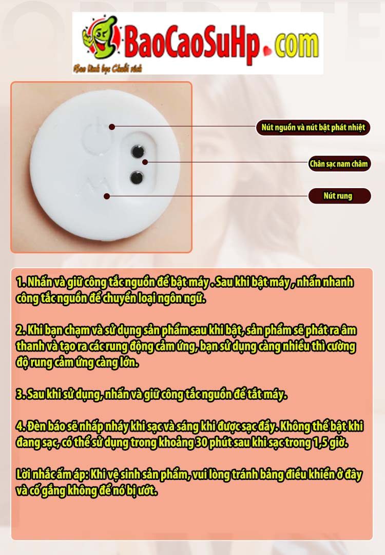 gioi thieu am dao Mizzzee Inari 26 - Âm đạo giả cầm tay nguyên khối Mizzzee Inari rung phát nhiệt 600g