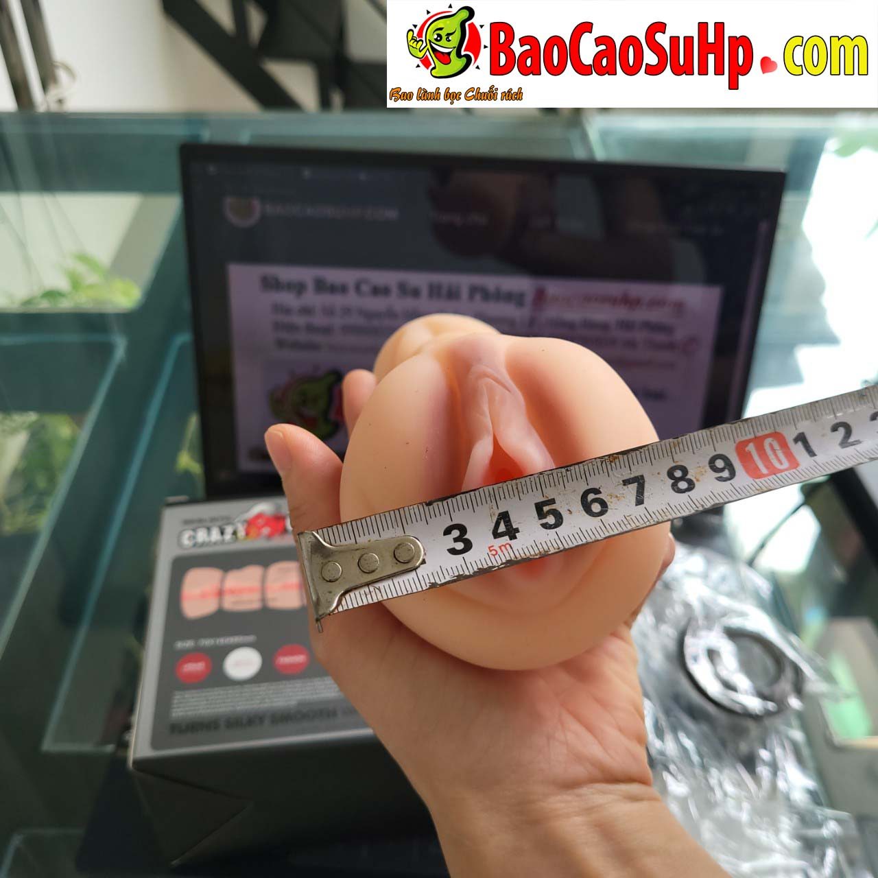 Am dao nguyen khoi cam tay Baile Crazy Bull Kuangniu 9154H xiet va khit 7 - Âm đạo nguyên khối cầm tay Baile Crazy Bull Kuangniu 9154H xiết và khít