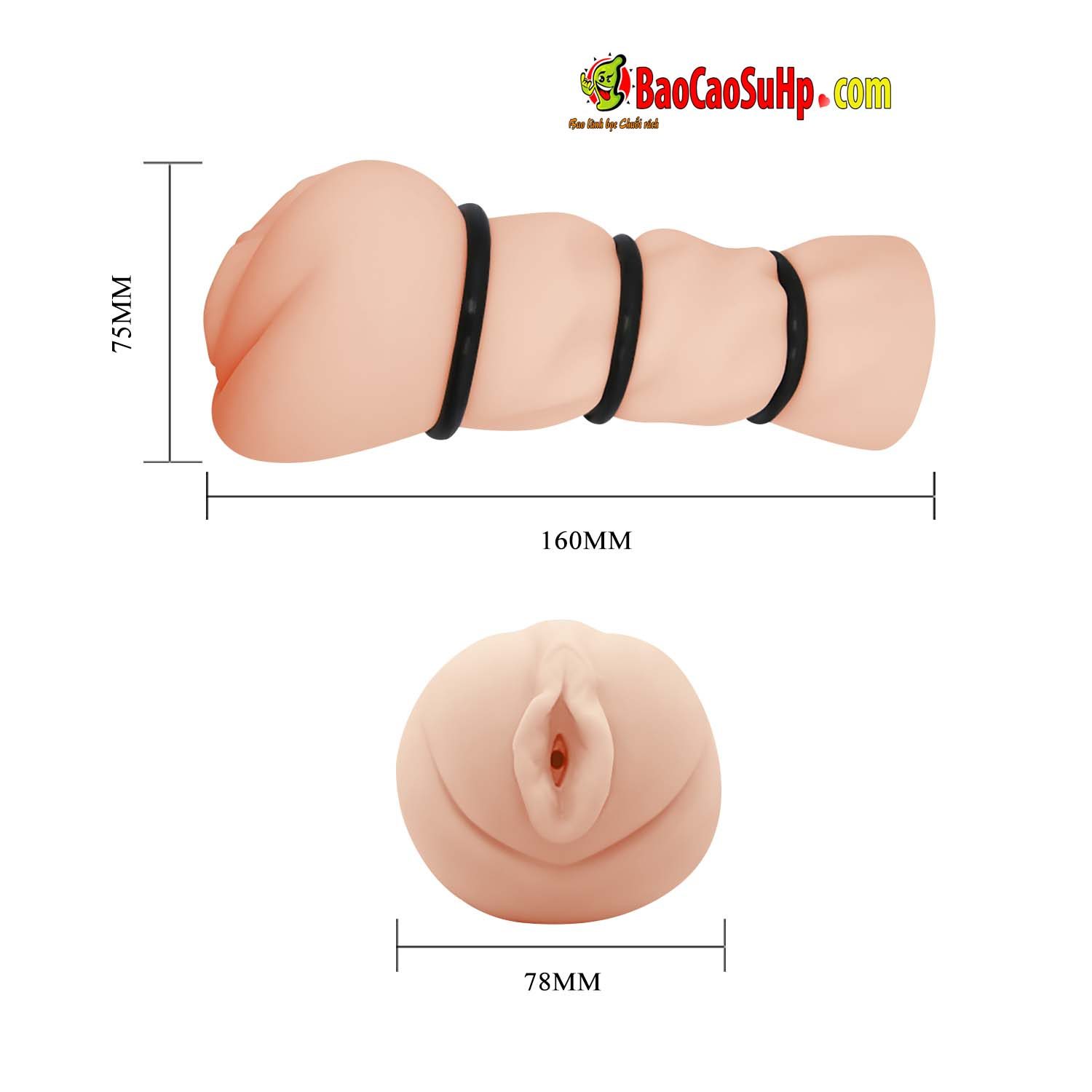 am dao cam tay Baile Crazy Bull Kuangniu 9154H 11 - Âm đạo nguyên khối cầm tay Baile Crazy Bull Kuangniu 9154H xiết và khít
