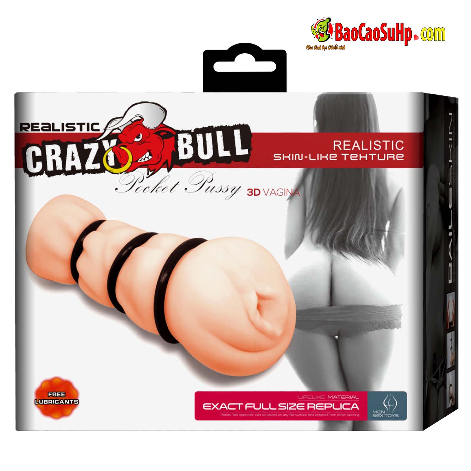 am dao cam tay Baile Crazy Bull Kuangniu 9154H 13 - Âm đạo nguyên khối cầm tay Baile Crazy Bull Kuangniu 9154H xiết và khít