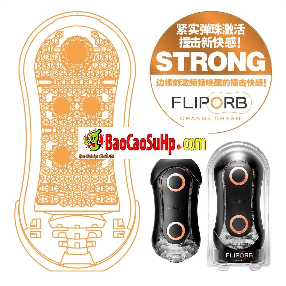 Cốc thủ dâm Nhật Tenga Flip ORB Blue Rush – Mạnh mẽ, chân thật