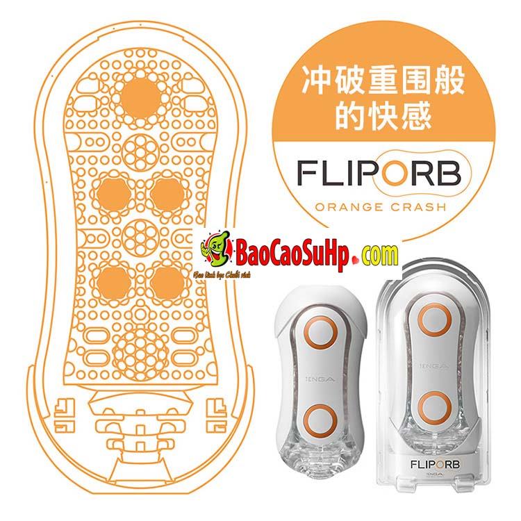 Cốc thủ dâm Nhật Tenga Flip ORB Blue Rush – Mạnh mẽ, chân thật