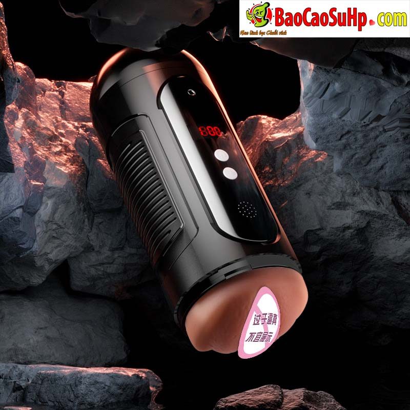Cốc thủ dâm 2 đầu Jiuuy Black BONG Master 12 chế độ rung rên
