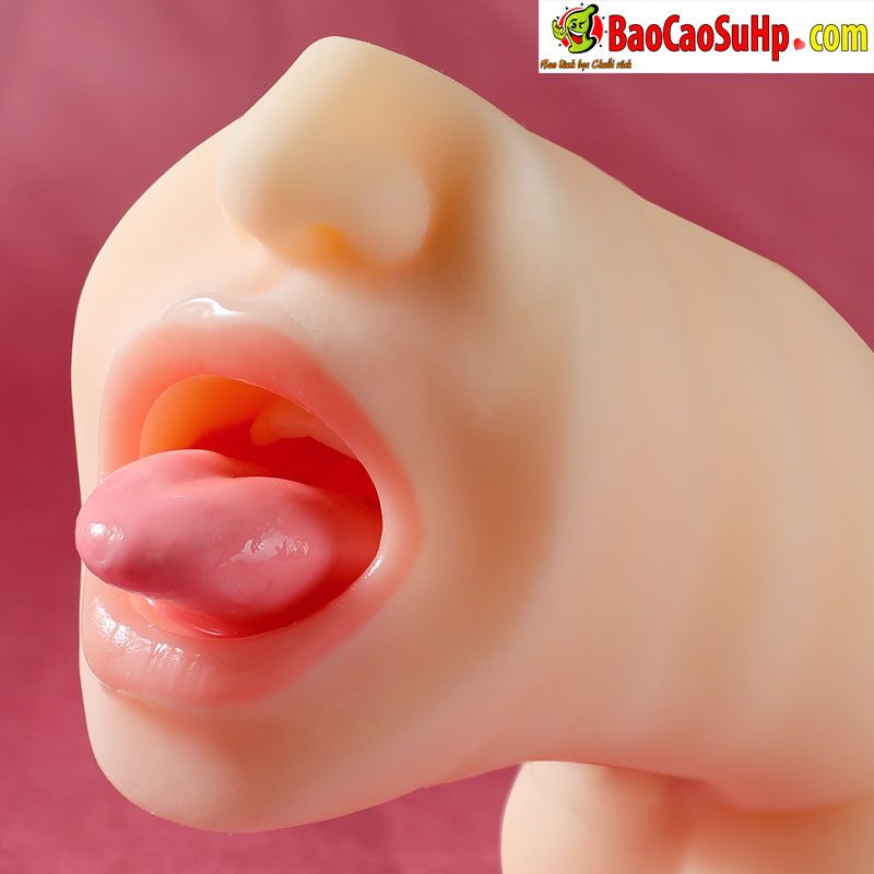 Âm đạo nguyên khối 2 đầu lưỡi Mizzzee Erasmus 435g siêu thực