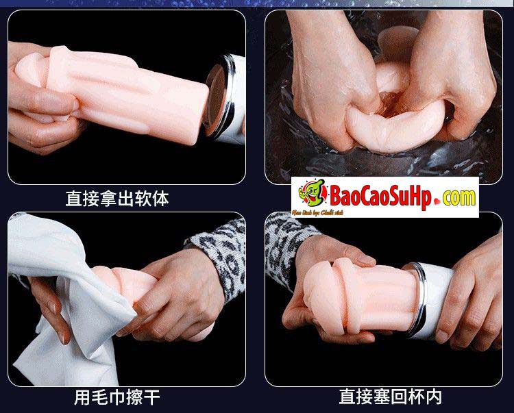 Cốc thủ dâm miệng đóng đất Meiyou rung nhiệt kích thích sướng