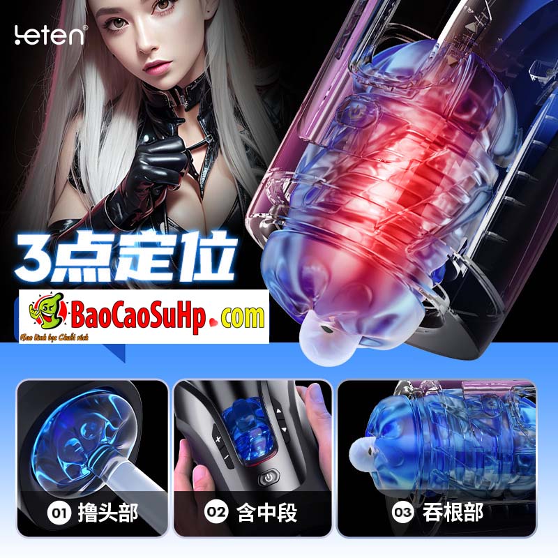 Cốc Thủ Dâm Nam Cao Cấp Thrusting 36 Chế Độ Rung Mạnh