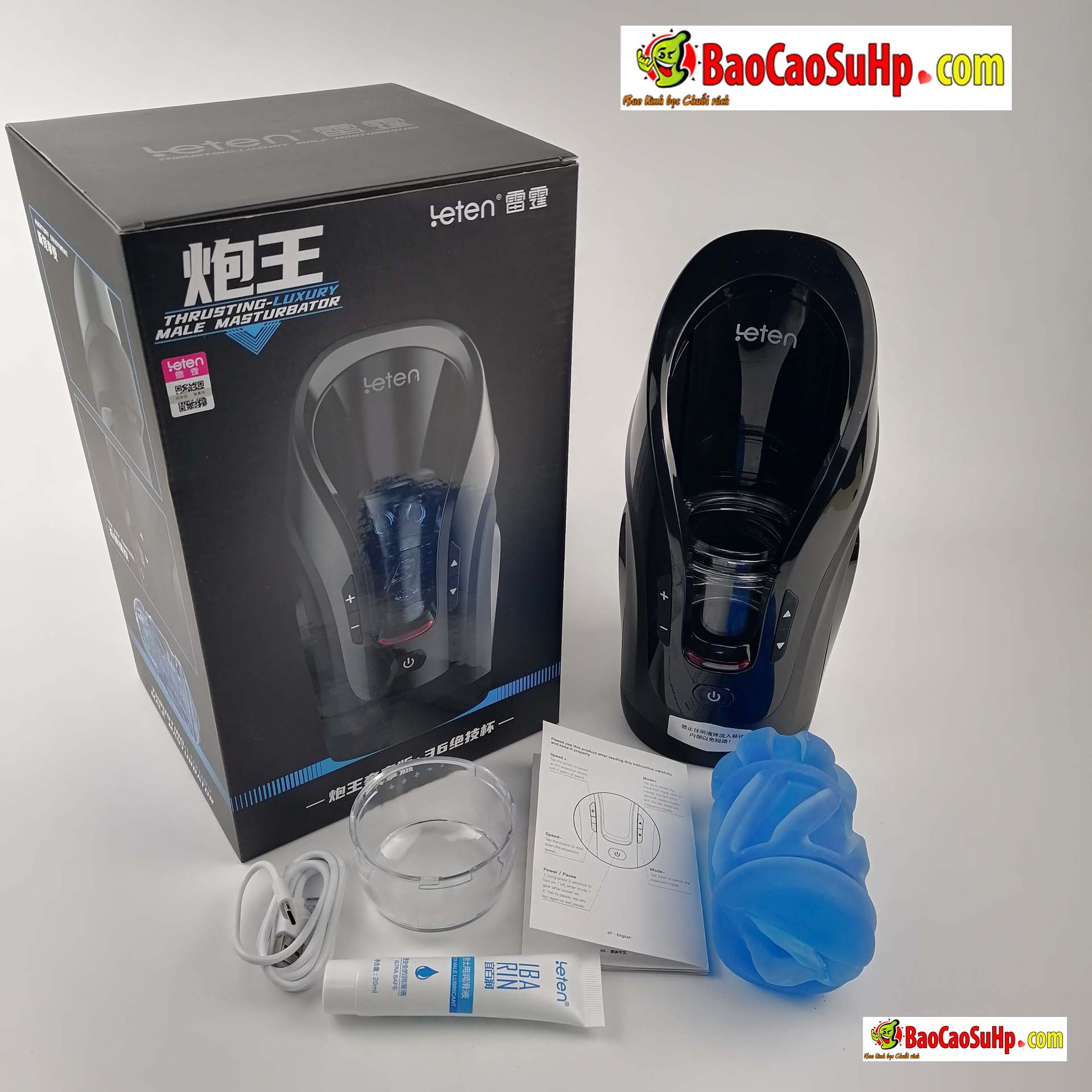 Cốc Thủ Dâm Nam Cao Cấp Thrusting 36 Chế Độ Rung Mạnh