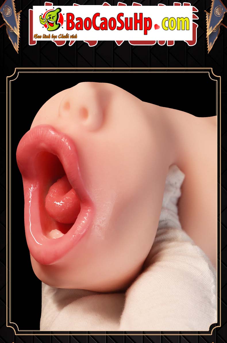 Miệng giả Jiuai Misaki nguyên khối lưỡi cong 345g anime Miệng giả Jiuai Misaki nguyên khối lưỡi cong 345g anime