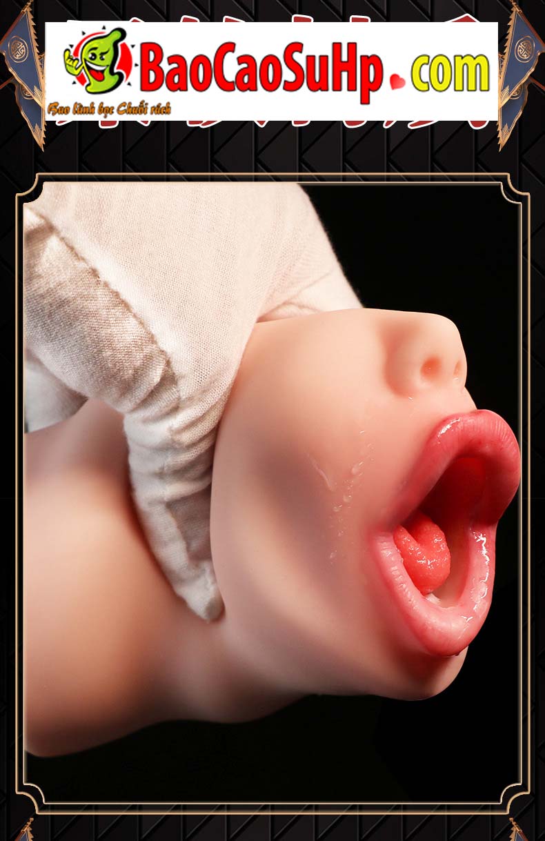 Miệng giả Jiuai Misaki nguyên khối lưỡi cong 345g anime Miệng giả Jiuai Misaki nguyên khối lưỡi cong 345g anime