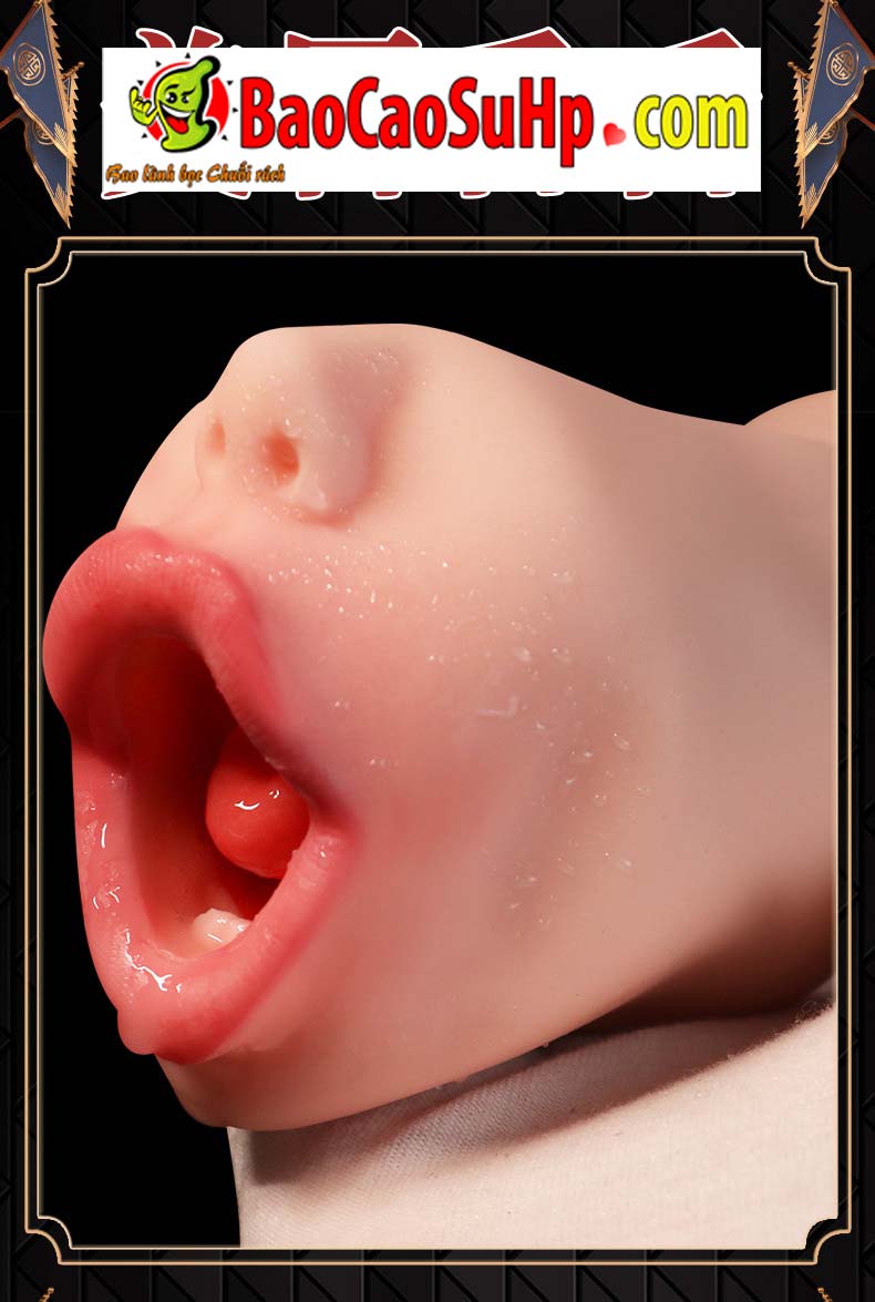 Miệng giả Jiuai Misaki nguyên khối lưỡi cong 345g anime Miệng giả Jiuai Misaki nguyên khối lưỡi cong 345g anime