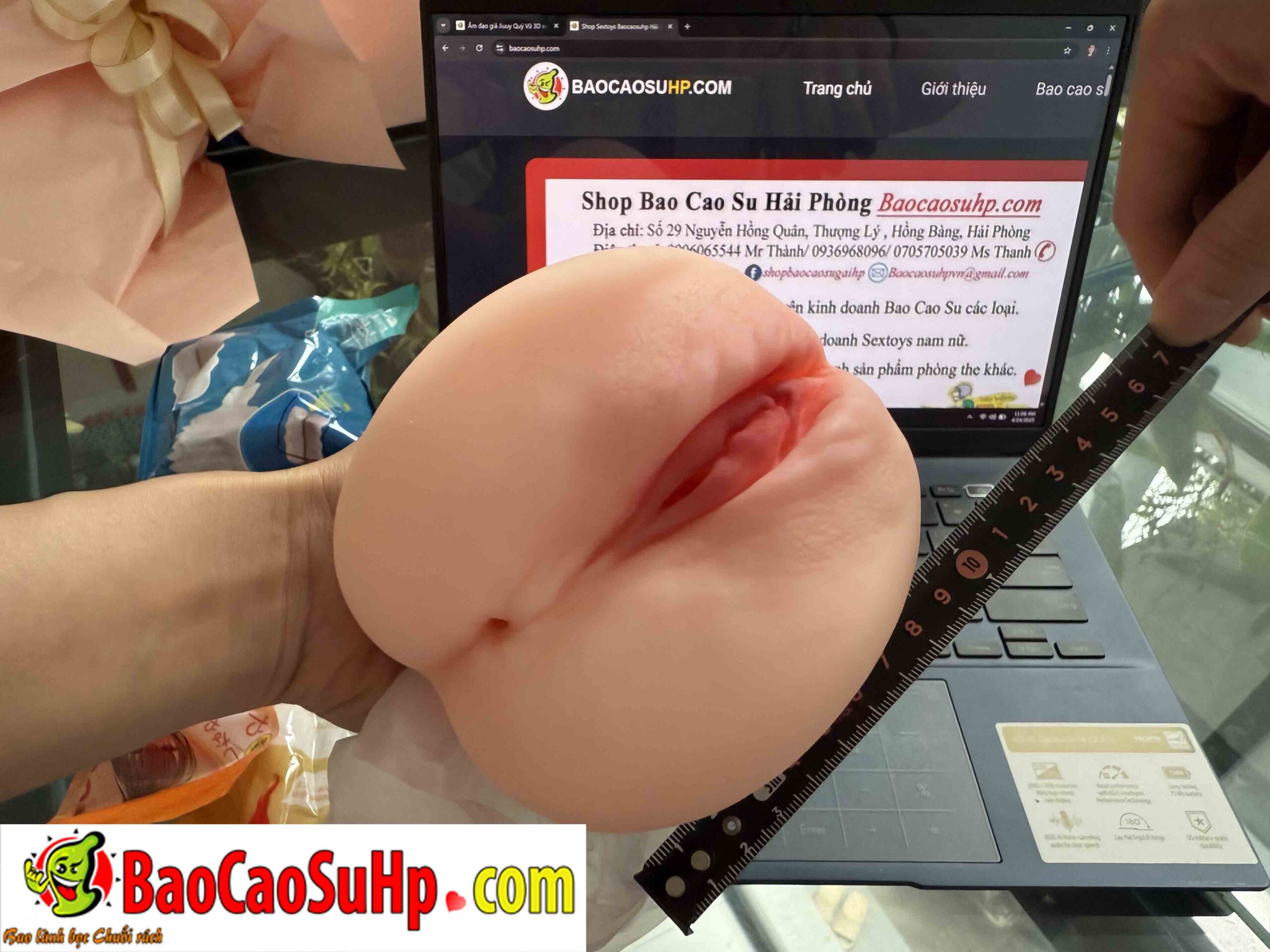 Am dao gia Jiuuy Quy Vu 3D xoan oc co vong bop khit 11kg 3 scaled - Âm đạo giả Jiuuy Quý Vũ 3D xoắn ốc có vòng bóp khít 1,1kg