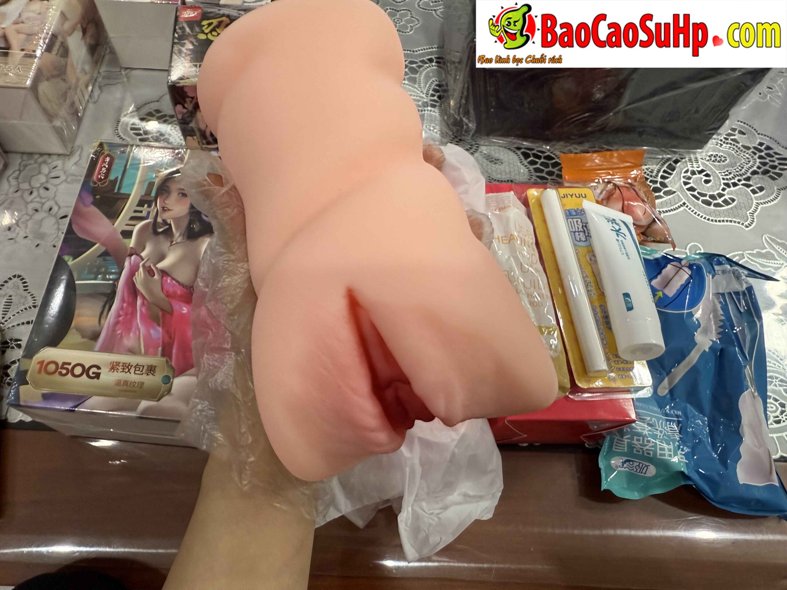 Am dao gia Jiuuy Quy Vu 3D xoan oc co vong bop khit 5 scaled - Âm đạo giả Jiuuy Quý Vũ 3D xoắn ốc có vòng bóp khít 1,1kg