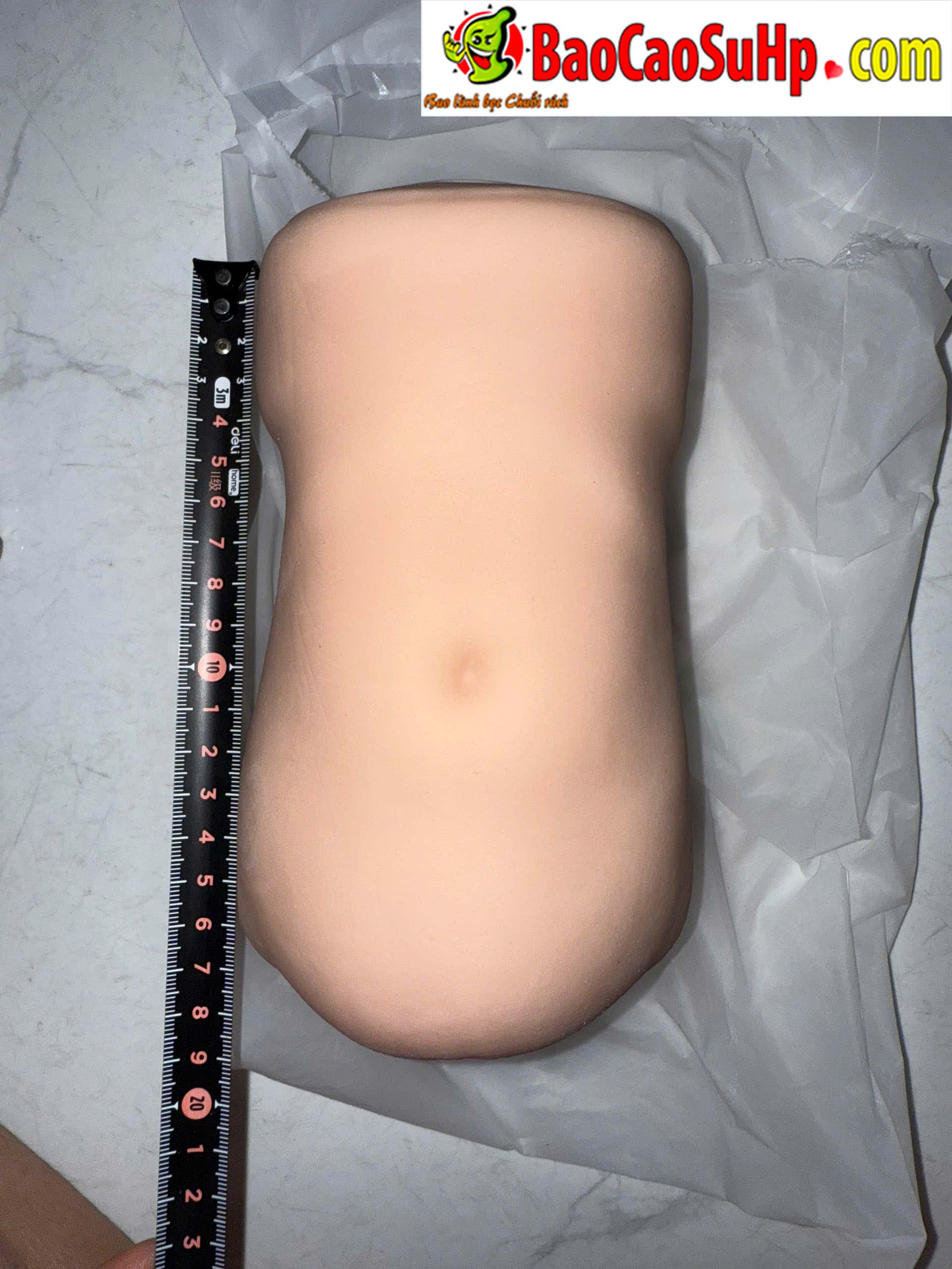 Mông giả mini rung hút co bóp phát nhiệt COC The White Cobra s Kiss tiện dụng