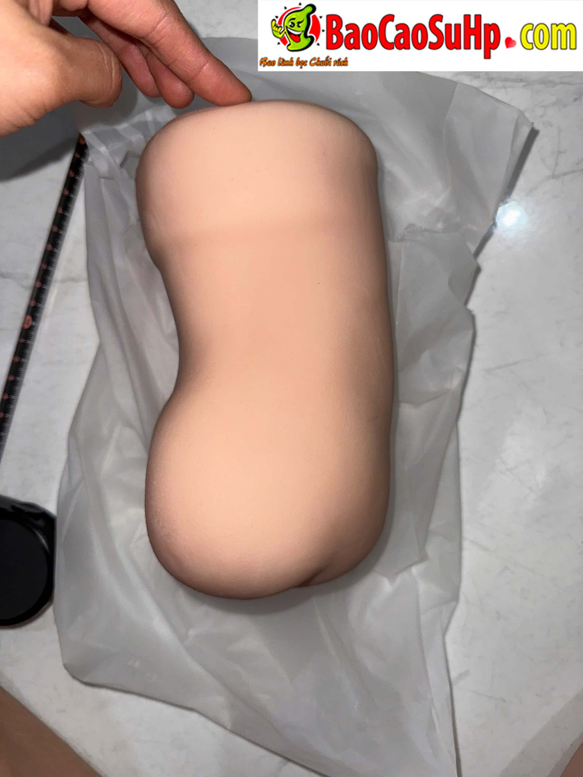 Mông giả mini rung hút co bóp phát nhiệt COC The White Cobra s Kiss tiện dụng