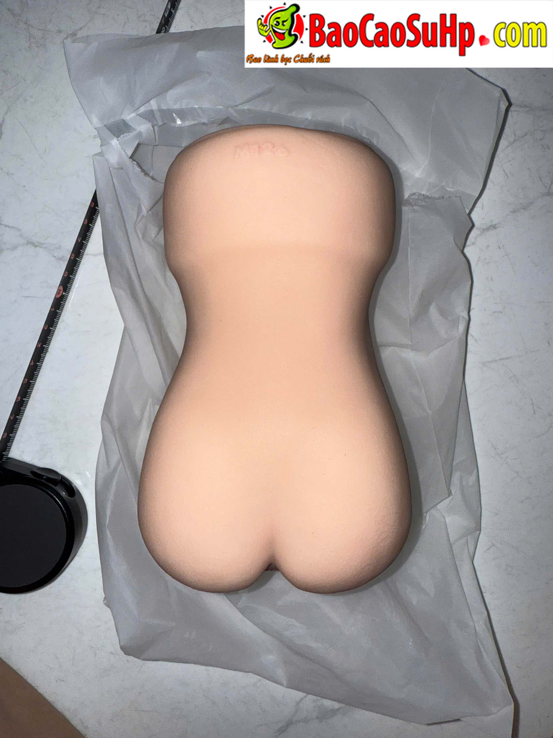 Mông giả mini rung hút co bóp phát nhiệt COC The White Cobra s Kiss tiện dụng