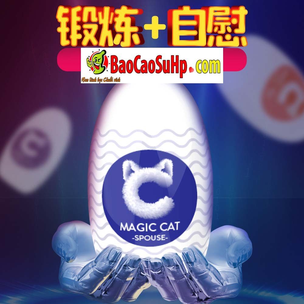 Bộ trứng thủ dâm Magic Cat 6 kiểu độc đáo, nhỏ gọn tiện lợi