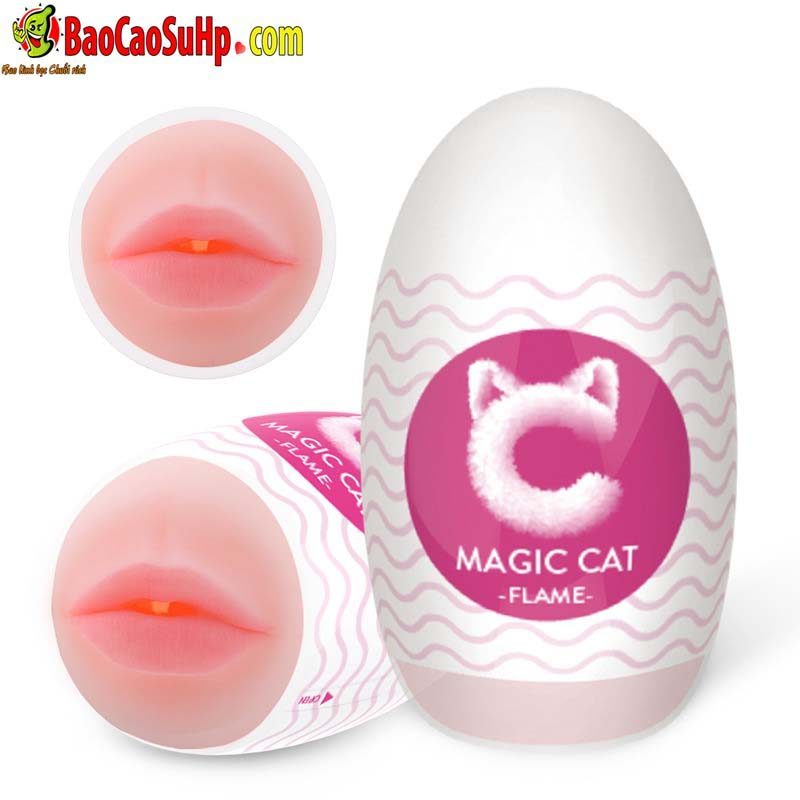 Bộ trứng thủ dâm Magic Cat 6 kiểu độc đáo, nhỏ gọn tiện lợi