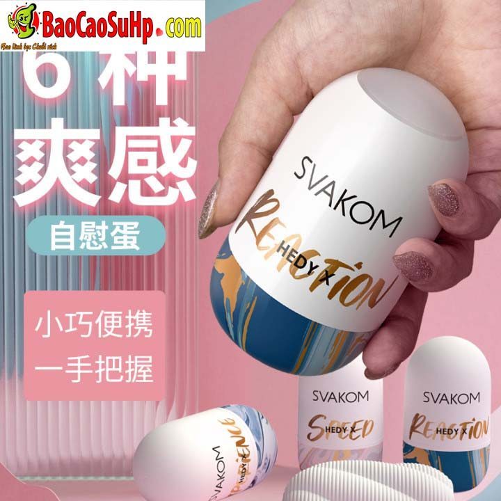 Trứng thủ dâm Svakom Hedy cao cấp bộ 3 quả 3 sắc thái của tình yêu