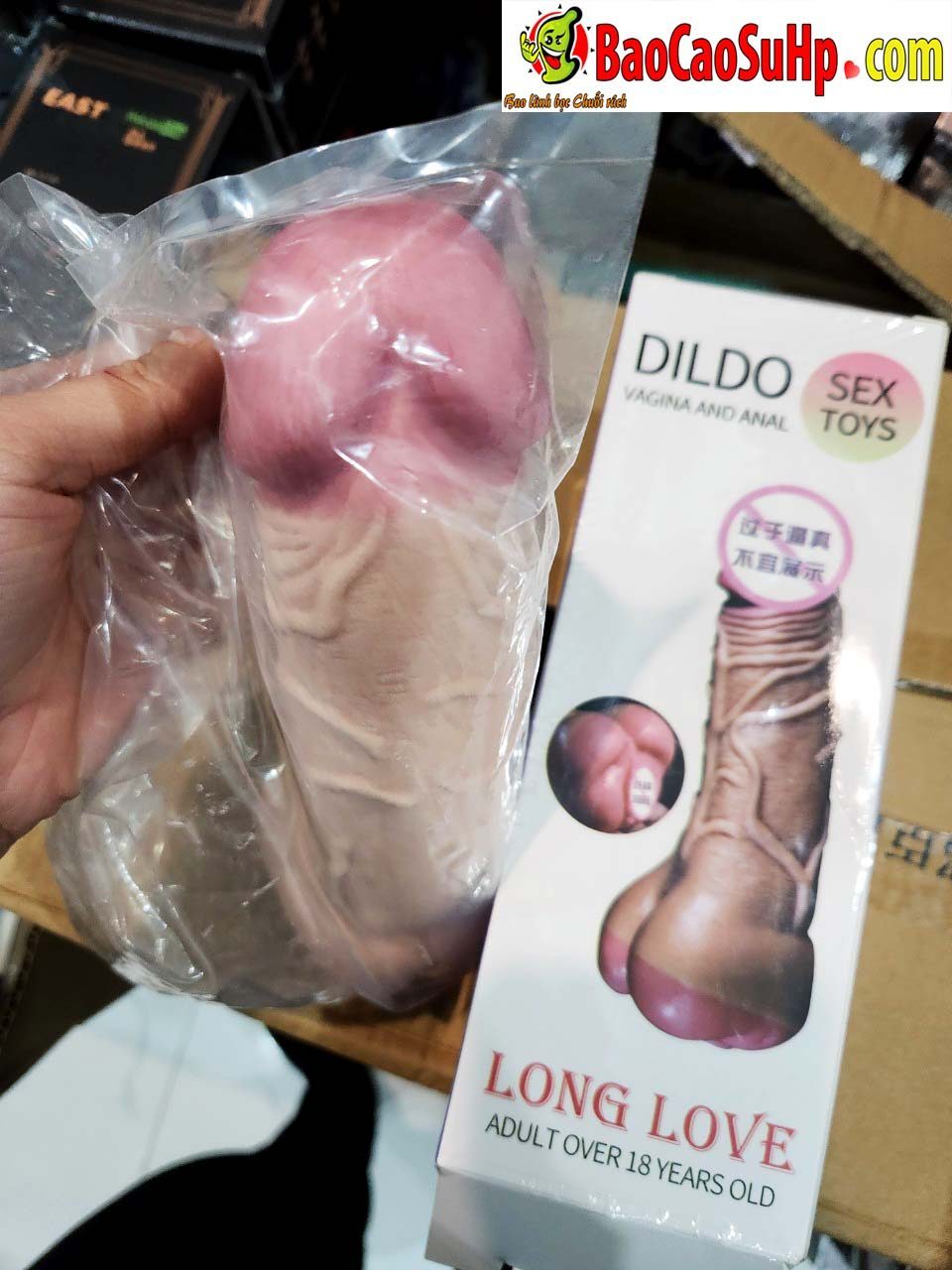 Dương vật giả cơ bắp Jiuai Zane 3D siêu nét tặng bao hậu môn