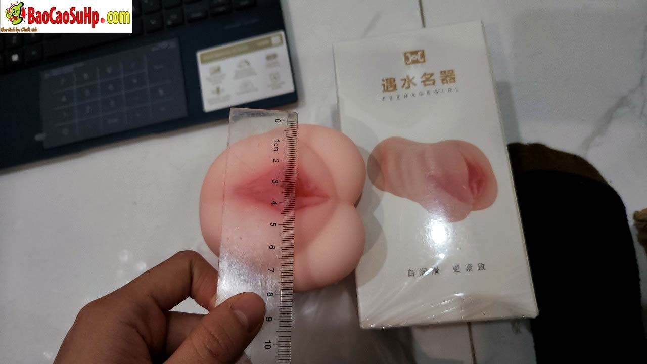 Âm đạo cầm tay COC Larissa siêu mềm có màng trinh vòng bóp khít