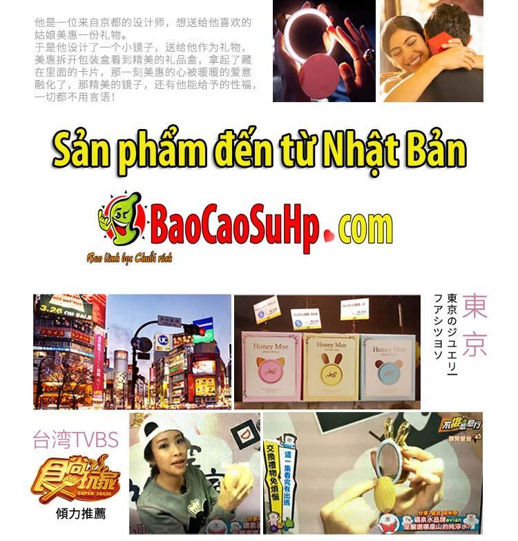 Trứng rung điều khiển Honey Moe siêu dễ thương, đồ chơi tình dục nhỏ gọn