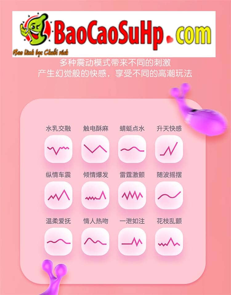 Trứng rung Shuangmi 3 in 1 đa chức năng hút liếm massage sướng