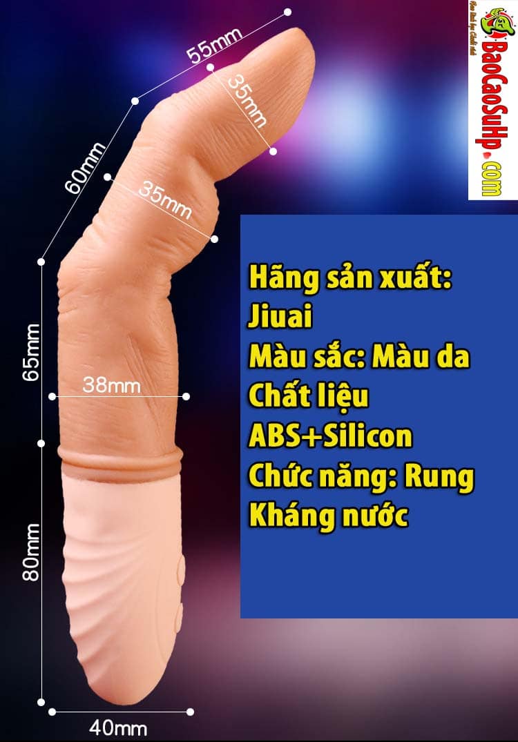 Sextoy ngón tay ma thuật Jiuai kích thích cảm giác nóng bỏng