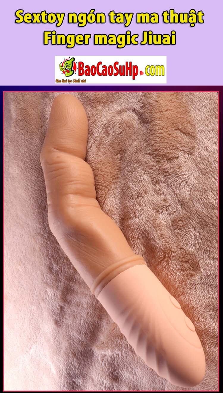 Sextoy ngón tay ma thuật Jiuai kích thích cảm giác nóng bỏng