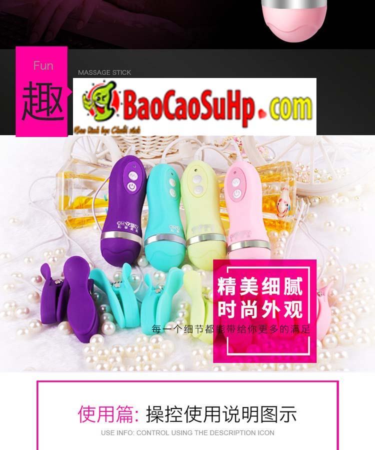 Sextoy Playgirl Omysky kẹp ti rung kích thích cực đỉnh