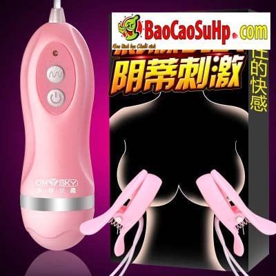 Sextoy Playgirl Omysky kẹp ti rung kích thích cực đỉnh