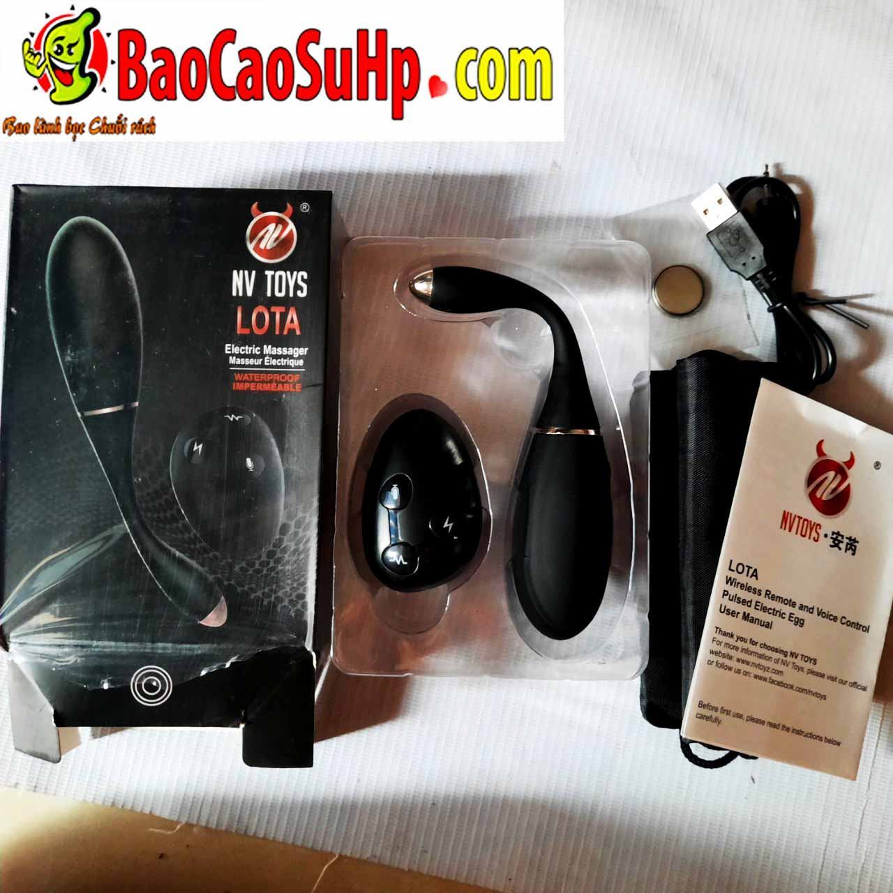 Trứng rung massage Lota siêu mạnh 3in1 nhỏ gọn sành điệu