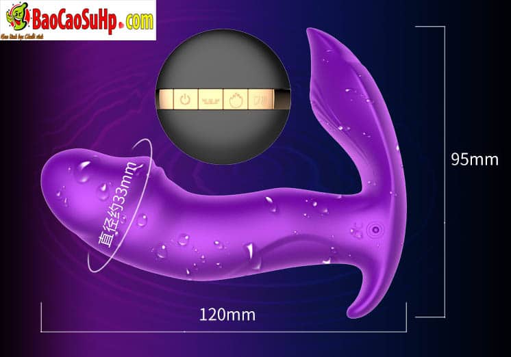 Quần lót rung Fox V3 điều khiển xa đỉnh cao siêu kích thích